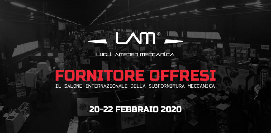 Maschinenmesse fornitore offresi 2020 in Erba